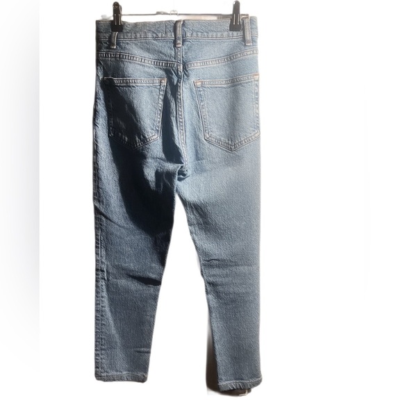 Reformation Serena High skinny crop Augusta wash casual trendy denim jeans 25 - Picture 3 of 5